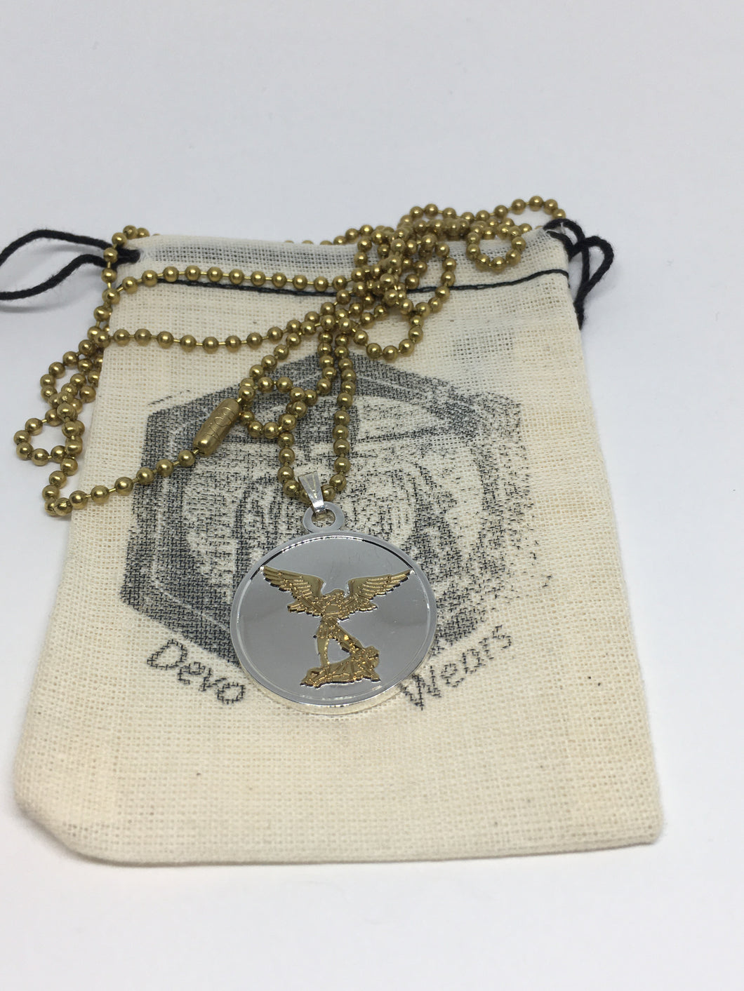 Original Saint Michael Medal Necklace