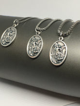 Load image into Gallery viewer, Saint Michael Medal Necklace