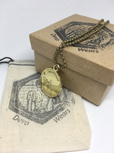 Original Saint Michael Medal Necklace