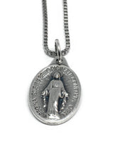 Load image into Gallery viewer, The Miraculous Medal of Blessed Mother in Latin 3/4 Inch