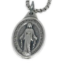 Load image into Gallery viewer, The Miraculous Medal of Blessed Mother in Spanish 1 inch