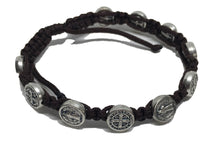 Load image into Gallery viewer, Saint Benedict Adjustable Bracelet