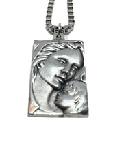 Load image into Gallery viewer, Madonna with Baby Jesus Medal Necklace